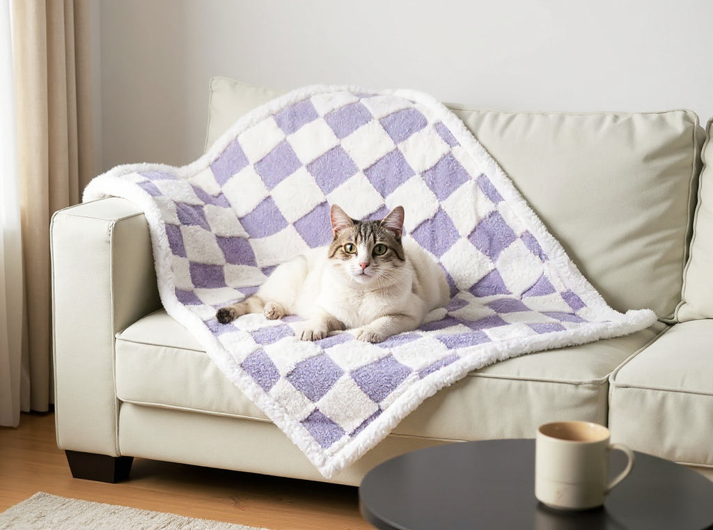 FELYN™ Waterproof Plush Pet Blanket