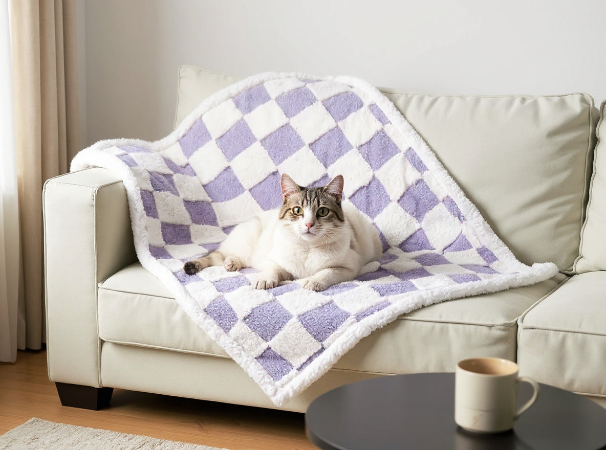 FELYN™ Waterproof Plush Pet Blanket
