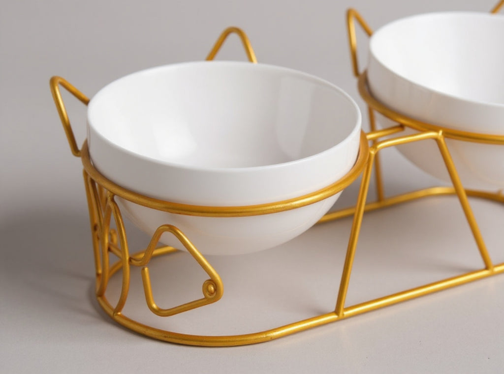 FELYN™ Elevated Ceramic Double Bowl