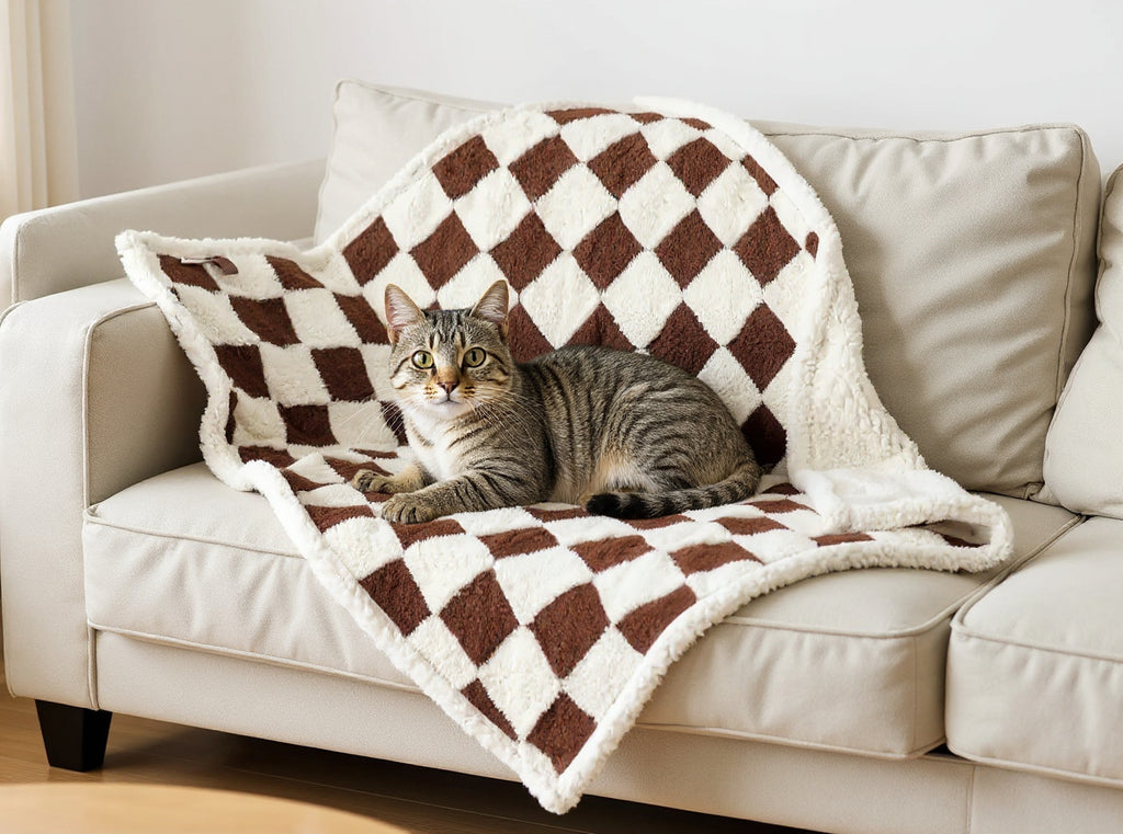FELYN™ Waterproof Plush Pet Blanket
